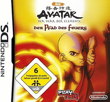 Avatar - Der Herr der Elemente: Der Pfad des Feuers Nintendo DS