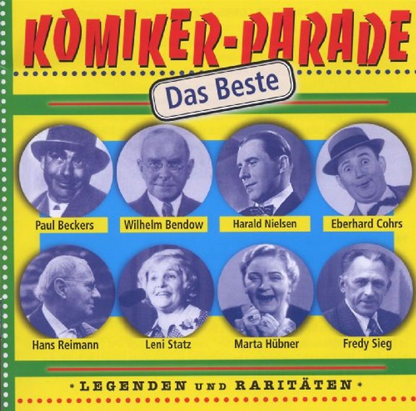 Cohrs,Beckers,Statz,Zahl,Nielsen,Bendow - Komikerparade-das Beste