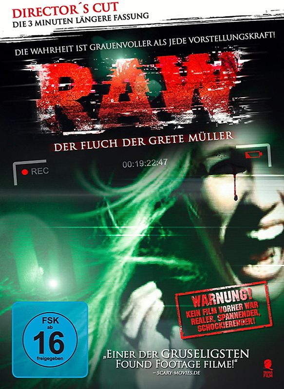 Raw - Der Fluch der Grete Müller (Director's Cut) DVD