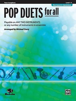 Pop Duets for All - Tenor Saxophone