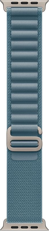 Apple Watch 44/45/46/49 mm Boucle Alpine Large bleu clair