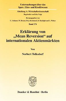 Erklärung von "Mean Reversion" auf internationalen Aktienmärkten.