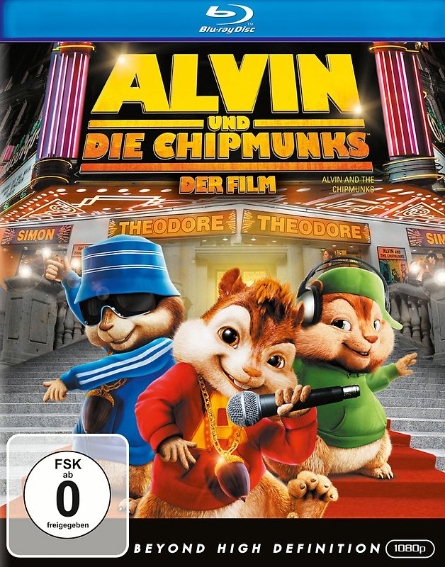 Alvin und die Chipmunks - Der Film Blu-ray Disc