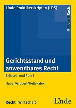 Gerichtsstand und anwendbares Recht