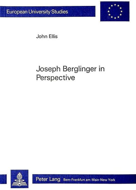 Joseph Berglinger in Perspective