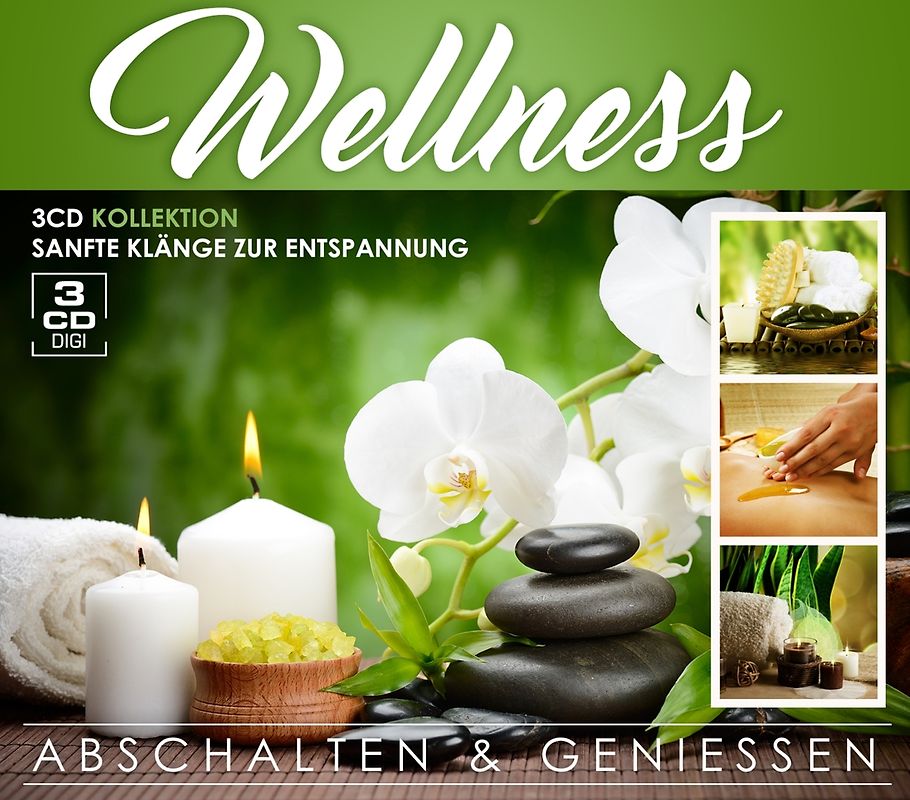 Various - Wellness-Abschalten & Genießen [3 CDs]