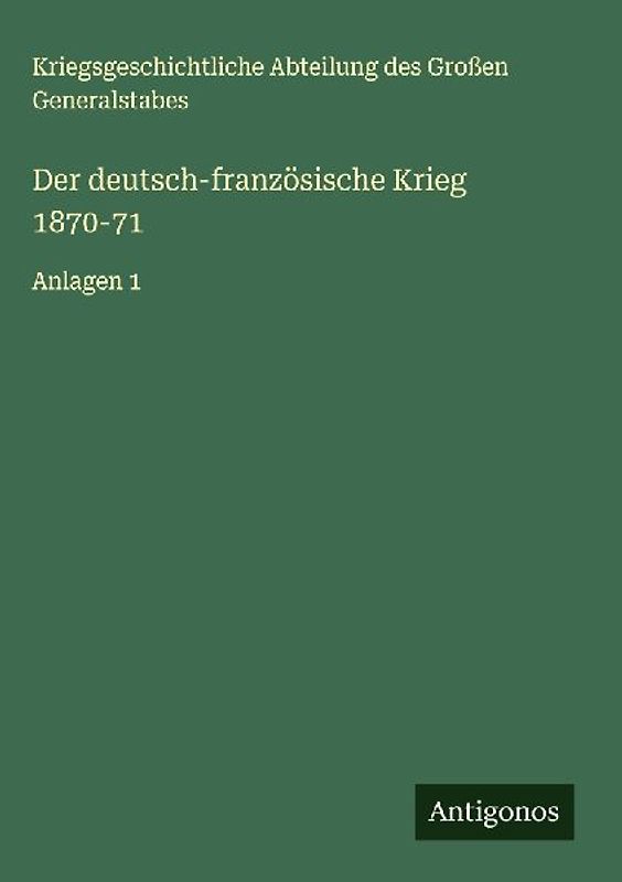Der deutsch-französische Krieg 1870-71