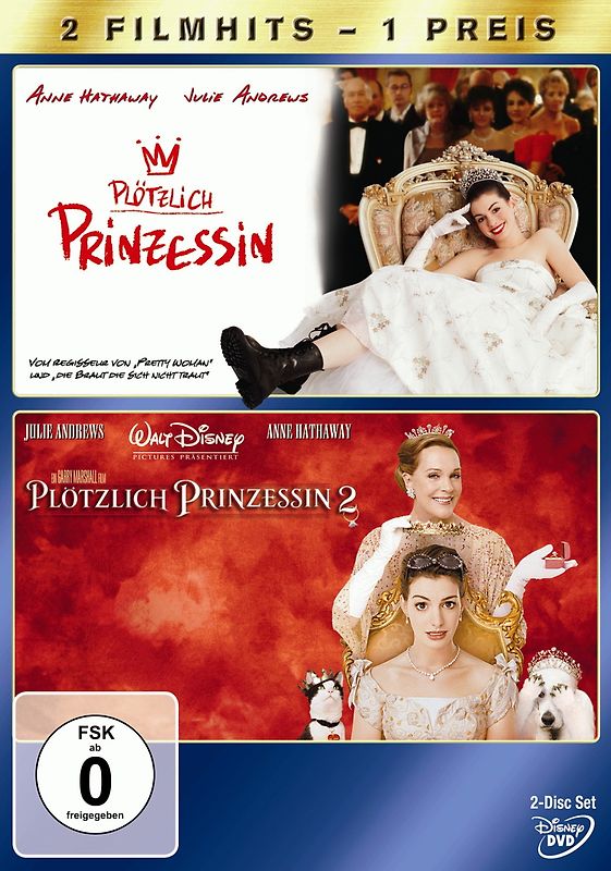 Plötzlich Prinzessin/Plötzlich Prinzessin 2 - Limitierte Auflage DVD