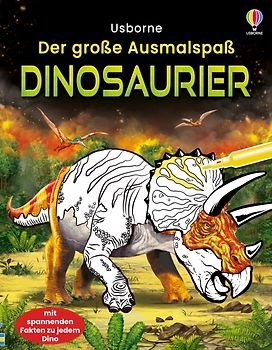 Der große Ausmalspaß: Dinosaurier
