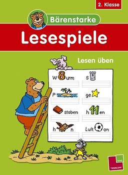 Bärenstarke Lesespiele 2. Klasse: Lesen üben