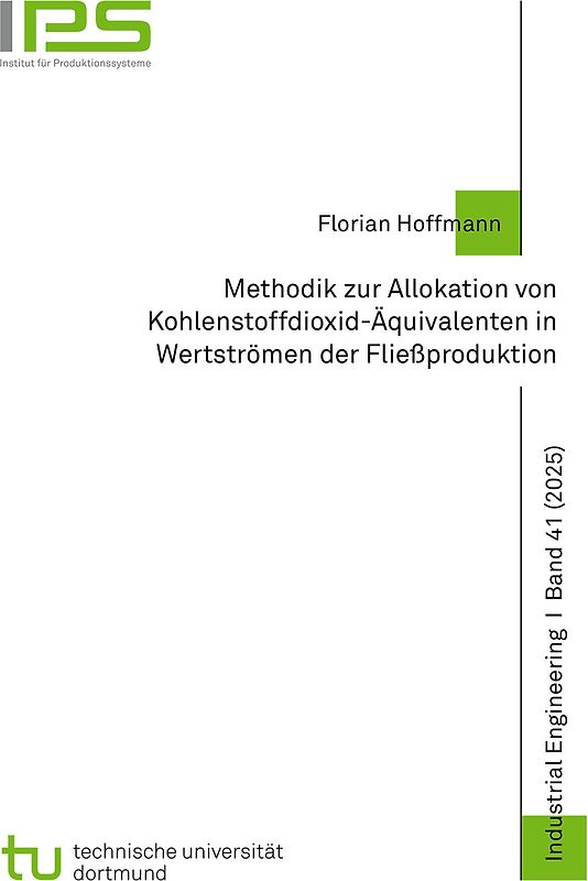 Methodik zur Allokation von Kohlenstoffdioxid-Äquivalenten in Wertströmen der Fließproduktion