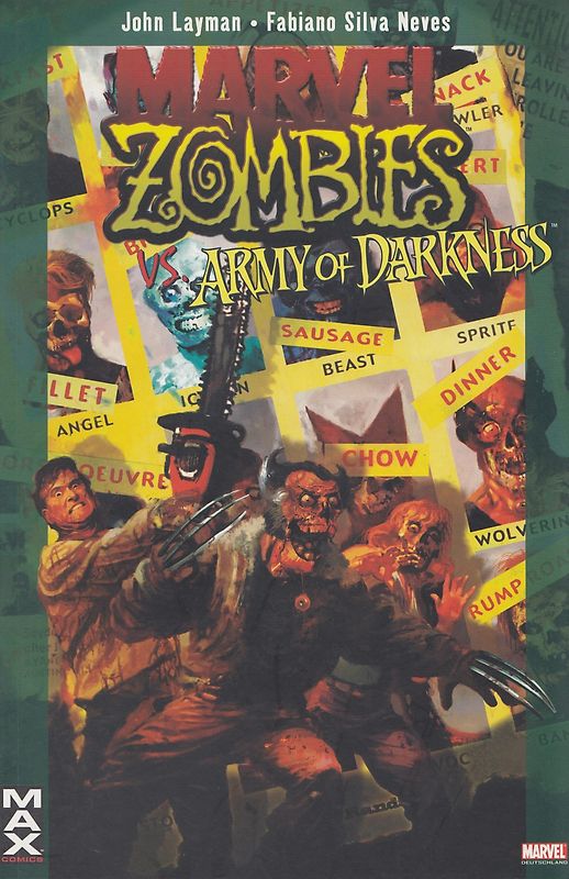 Max Comics 21: Marvel Zombies vs. Army of Darkness - John Layman & Fabiano Silva Neves [Taschenbuch]