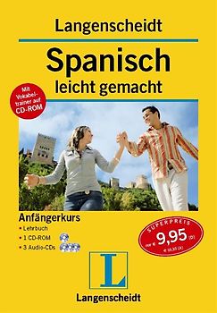Langenscheidt Spanisch leicht gemacht - Set: Buch + 3 Audio-CDs + 1 CD-ROM. Anfängerkurs