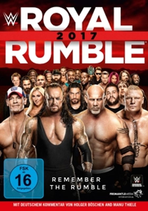 Royal Rumble 2017 Blu-ray Disc