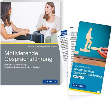 Motivierende Gesprächsführung - Set mit Buch und Kartenfächer