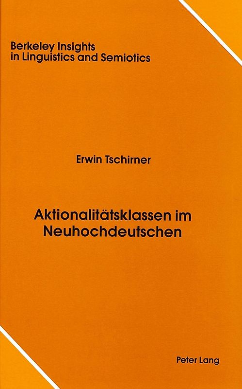 Aktionalitätsklassen im Neuhochdeutschen