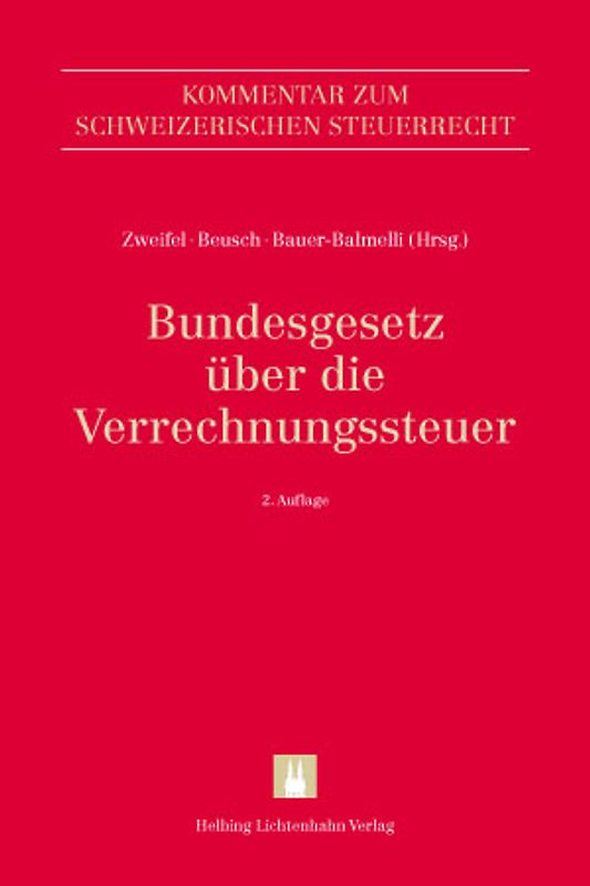 Bundesgesetz über die Verrechnungssteuer (VStG)