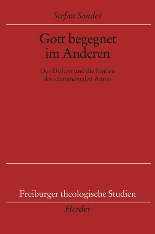 Gott begegnet im Anderen