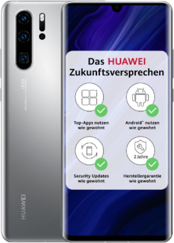 Huawei P30 Pro Dual SIM 256 Go [Nouvelle édition] argent