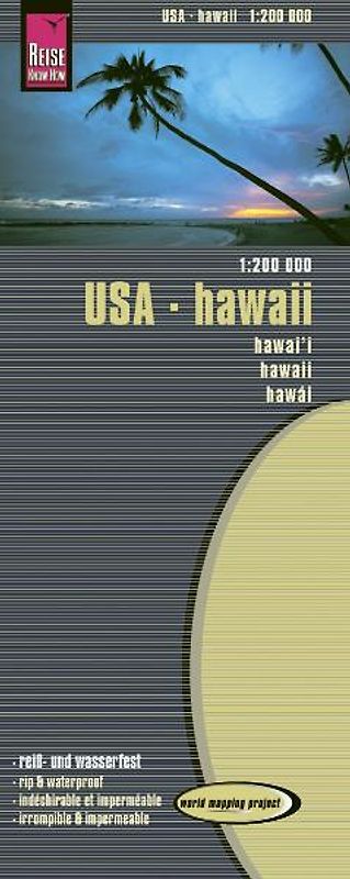 Reise Know-How Landkarte USA 12, Hawaii (1:200.000)