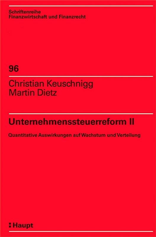 Unternehmenssteuerreform II
