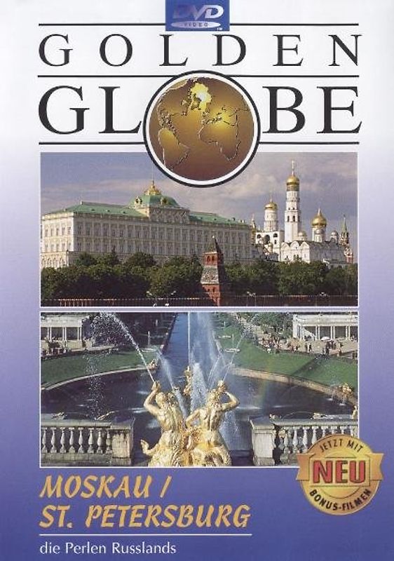 Moskau  & St. Petersburg. Golden Globe: Die Perlen Russlands (DVD) DVD