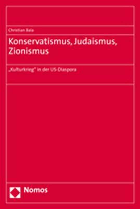 Konservatismus, Judaismus, Zionismus