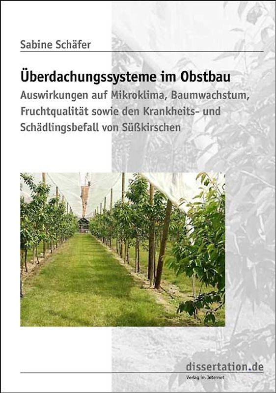 Überdachungssysteme im Obstbau