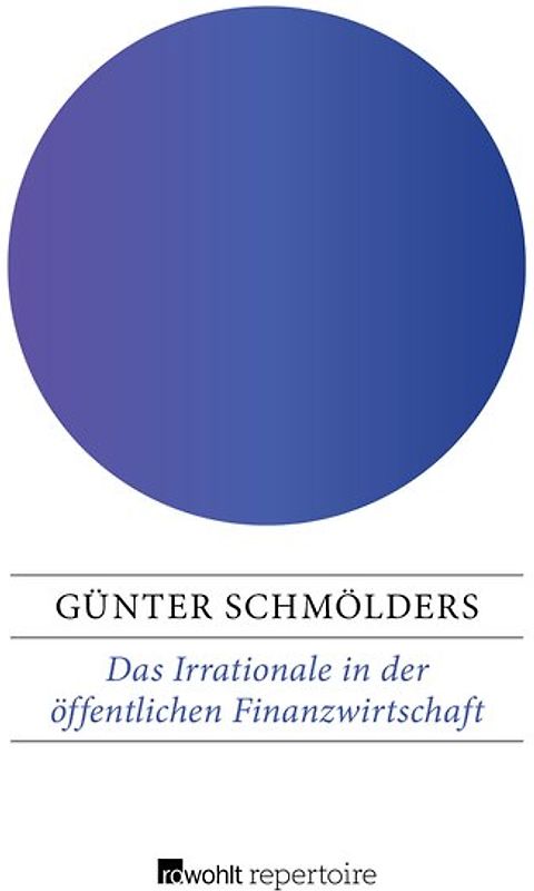 Das Irrationale in der öffentlichen Finanzwirtschaft