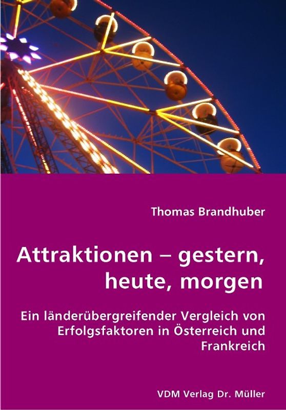 Attraktionen – gestern, heute, morgen