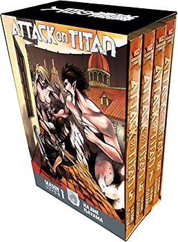 Attack on Titan Season 1 Part 2 Manga Box Set