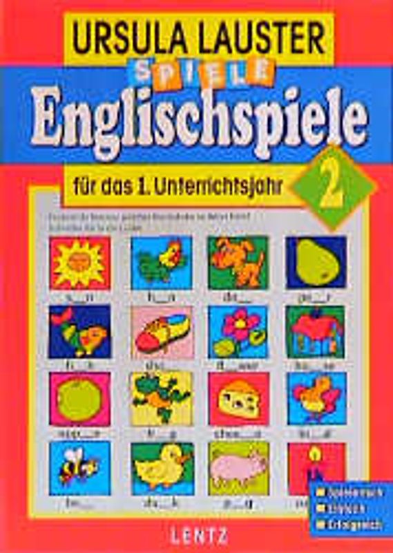 Englischspiele für das erste Unterrichtsjahr 2