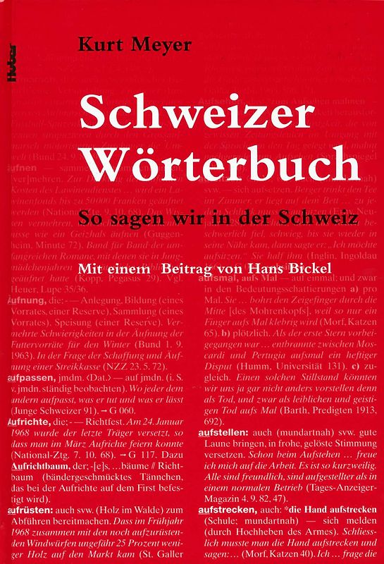 Schweizer Wörterbuch