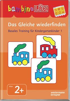 bambinoLÜK-Übungshefte / bambinoLÜK. Kindergarten / 2/3 Jahre: Das Gleiche wiederfinden