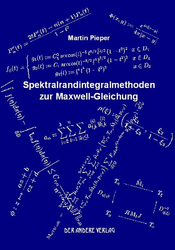 Spektralrandintegralmethoden zur Maxwell-Gleichung