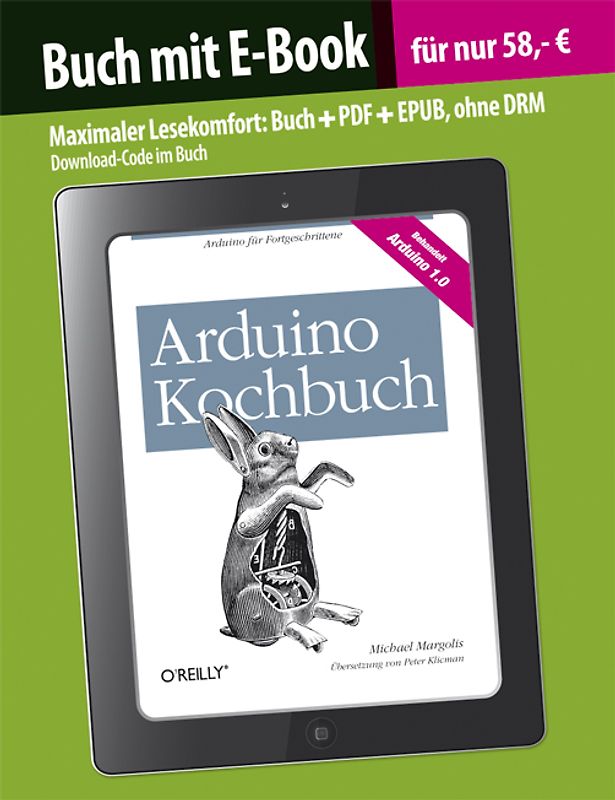 Arduino Kochbuch (Buch mit E-Book)