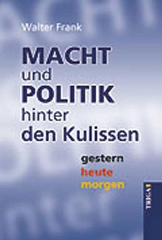 Macht und Politik hinter den Kulissen