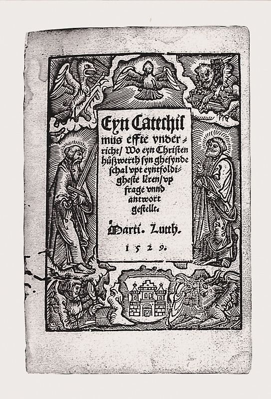 Der Kleine Katechismus in niederdeutscher Sprache