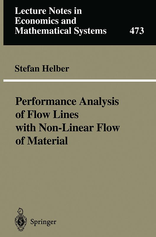 Performance Analysis of Flow Lines with Non-Linear Flow of Material