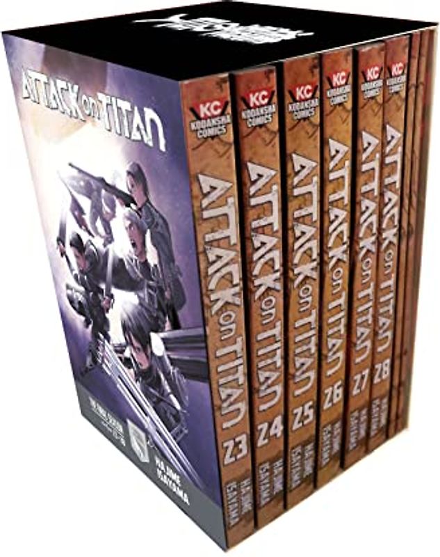 Attack on Titan The Final Season Part 1 Manga Box Set