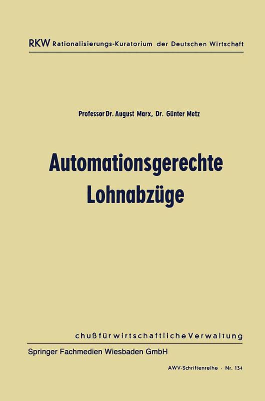 Automationsgerechte Lohnabzüge
