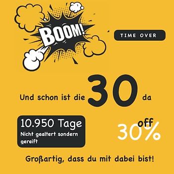 Gästebuch 30. Geburtstag zum ausfüllen / Gästebuch mit Fragen / Geschenk für Mann und Frau / Buch für Glückwünsche / Besonderes Geschenk