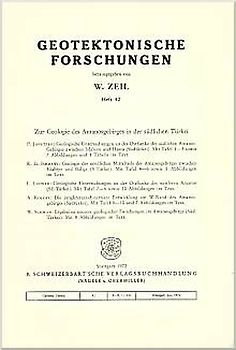 Zur Geologie des Amanosgebirges in der südlichen Türkei