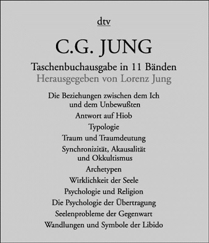 C.G. Jung-Taschenbuchausgabe