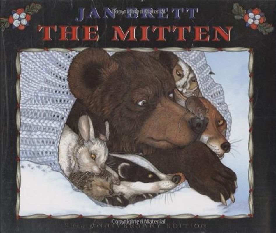 The Mitten 20th Anniversary Edition - Jan Brett