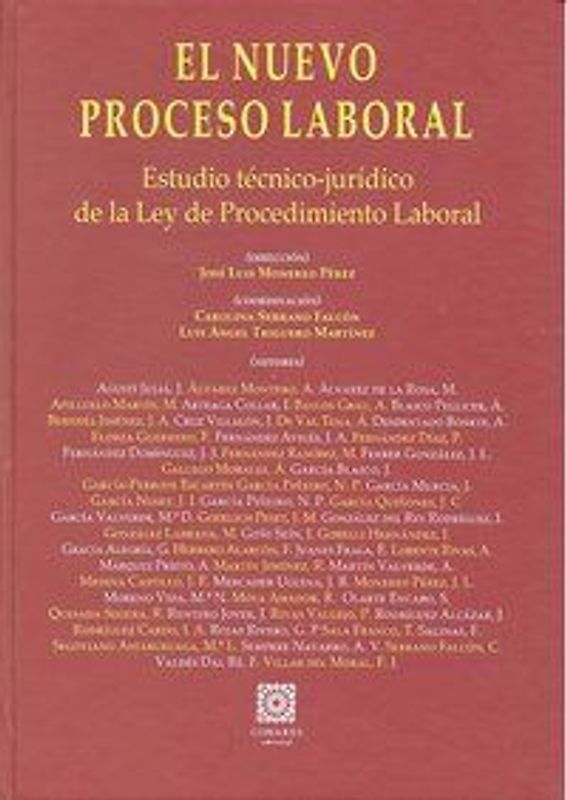 El nuevo proceso laboral : estudio técnico-jurídico de la Ley de procedimiento laboral