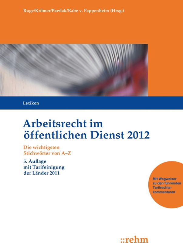 Arbeitsrecht im öffentlichen Dienst 2012