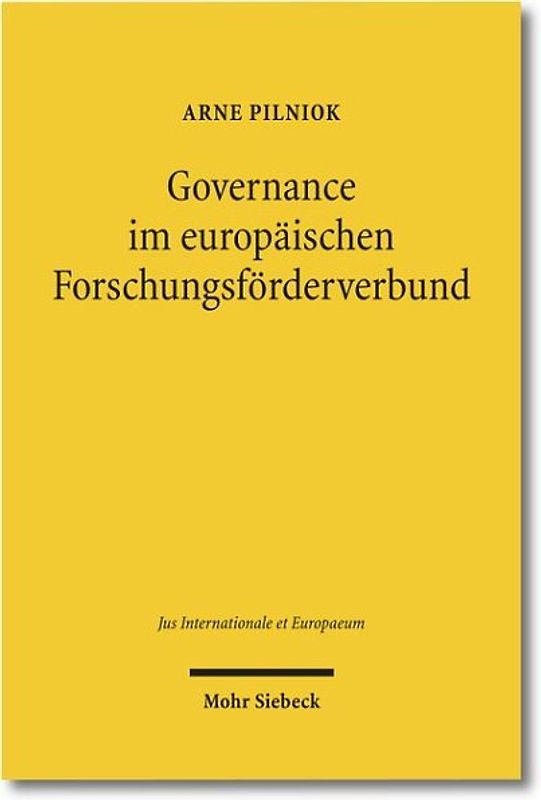 Governance im europäischen Forschungsförderverbund
