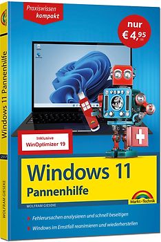 Windows 11 Pannenhilfe - Sonderausgabe inkl. WinOptimizer 19 Software -