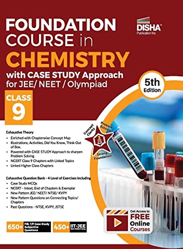 Foundation Course in Chemistry with Case Study Approach for JEE/ NEET/ Olympiad Class 9 - 5th Edition